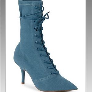 Yeezy Season 7 Lace-Up Heel Boots